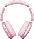 Wentronic Y02 Active Noise Cancelling Headphones, Wireless Over-Ear Bluetooth 5.4 Headphones, Multiple Modes, 60H Playtime, Hi-Res Audio, Big Bass, Foldable Lightweight for Travel Home Office, Pink